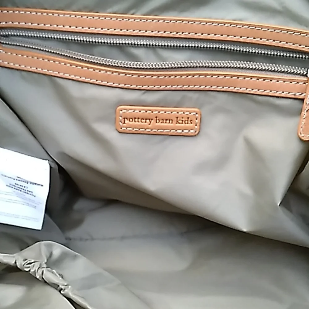 Pottery Barn Kids diaper bag, Navy